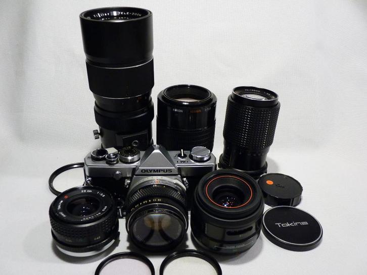 5x Olympus lens: 75-260, 2.8/105,75-150, 2,8/28, 35-70 AF, Audio, Tv en Foto, Foto | Lenzen en Objectieven, Zo goed als nieuw