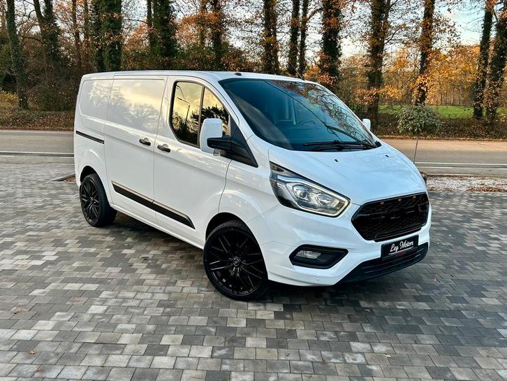 FORD TRANSIT CUSTOM | LICHTE VRACHT, Auto's, Bestelwagens en Lichte vracht, Bedrijf, Android Auto, Ford, Diesel, Euro 6, Dealer onderhouden
