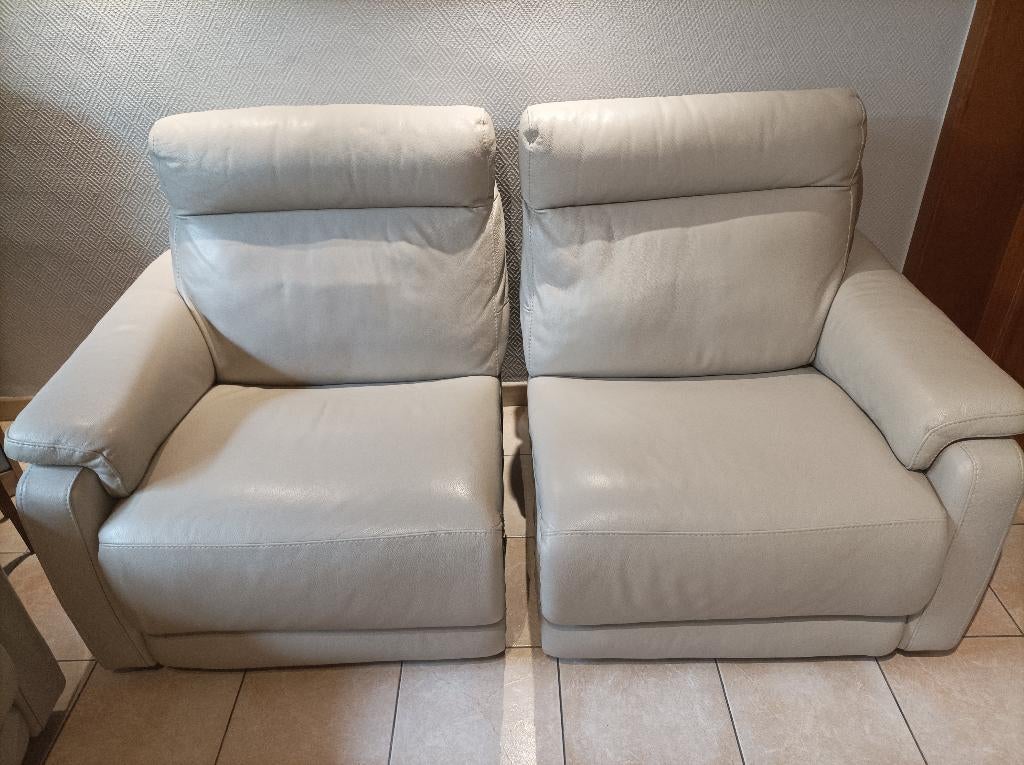 Neuf univers du cuir., Huis en Inrichting, Fauteuils, Nieuw, Leer, 125 cm of meer, 75 tot 100 cm, Ophalen
