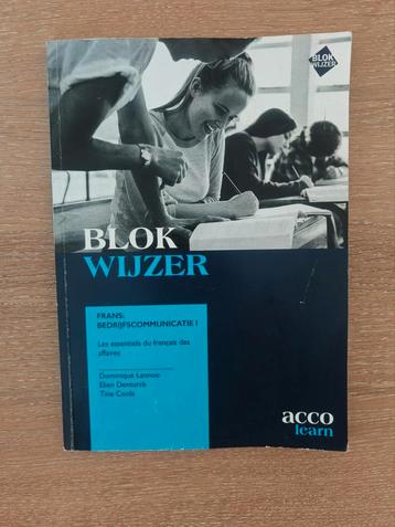 Blokwijzer: Frans bedrijfscommunicatie 1 beschikbaar voor biedingen