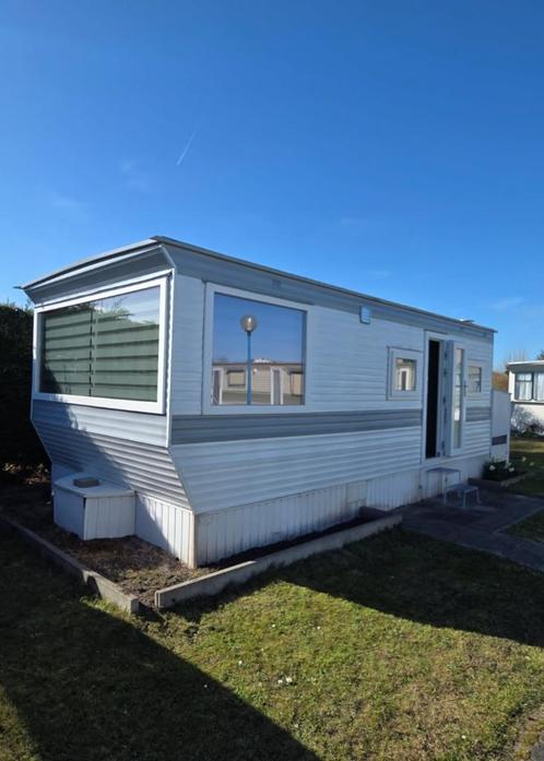 Caravan te huur in Bredene, Caravans en Kamperen, Caravans, Particulier, tot en met 4, Douche, Koelkast, Openslaande ramen, Tv-antenne