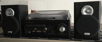 Chaine stéréo (platine/lecteur CD/radio/port USB intégré) beschikbaar voor biedingen