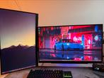 27” 1440p + 24” 1080p Gaming Monitor Setup, Enlèvement ou Envoi, Gaming, IPS