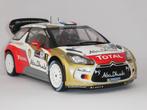 Citroën DS3 WRC - Altaya 1/18, Ophalen, Zo goed als nieuw, Auto, Overige merken