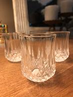 3 verres à shot en crystal 24 k parfait état 1960 VINTAGE, Antiquités & Art, Antiquités | Verre & Cristal, Enlèvement ou Envoi