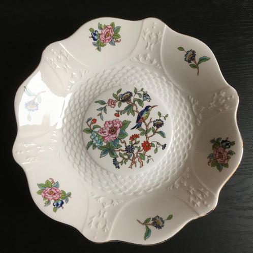 Vintage serveerschalen en bloempot in Porselein, Antiek en Kunst, Antiek | Porselein, Ophalen of Verzenden