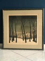 Litho van Valerius De Saedeleer. Le Grands Arbres., Ophalen