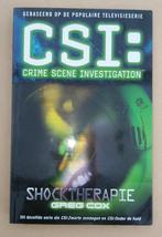 CSI | Cox Greg | Shocktherapie NIEUWSTAAT, Livres, Thrillers, Enlèvement ou Envoi, Neuf