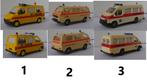 1/87 HO H0 Belge Belgique ambulance pompiers médecin smur, Enlèvement ou Envoi, Utilisé, Voiture