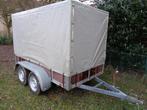 galva aanhangwagen met huif L2,57 B1,32 750kg in goede staat, Auto diversen, Aanhangers en Bagagewagens, Ophalen, Gebruikt