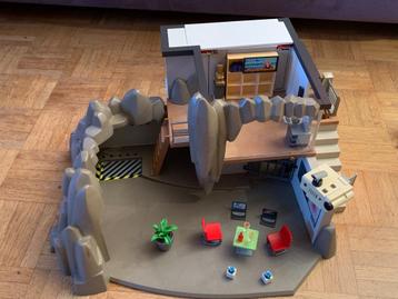Playmobil 4875 Hoofdkwartier van de Geheime Agenten (complee, Kinderen en Baby's, Speelgoed | Playmobil, Ophalen, Gebruikt, Complete set