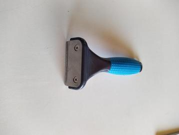 furminator blauw kam hond, kat, konijn, ...6,5 cm als nieuw, Enlèvement ou Envoi, Comme neuf