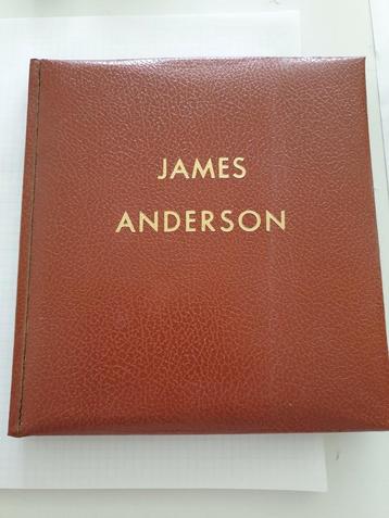 JAMES ANDERSON 3-talig boek OUDE PLICHTEN genummerd 1000 ex.