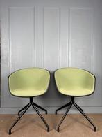 6 HAY About A Chair AAC21 draaibare design stoelen, Huis en Inrichting, Stoelen, Metaal, Ophalen of Verzenden, Zo goed als nieuw