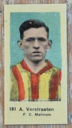 1930s (pre panini) 101 Désiré Verstraeten FC Malinois KVM, Verzamelen, Ophalen of Verzenden, Zo goed als nieuw, Poster, Plaatje of Sticker