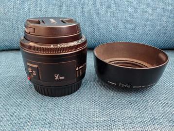 Prachtige Canon EF 50mm F/1.8 II lens te koop beschikbaar voor biedingen