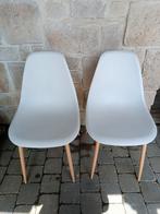 2 chaises style scandinave, Overige materialen, Twee, Scandinave, Gebruikt