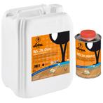 Matte 2K lak voor parket, Doe-het-zelf en Bouw, Verf, Beits en Lak, 5 tot 10 liter, Ophalen, Nieuw, Lak