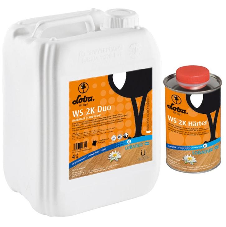 Matte 2K lak voor parket, Doe-het-zelf en Bouw, Verf, Beits en Lak, Nieuw, Lak, 5 tot 10 liter, Ophalen