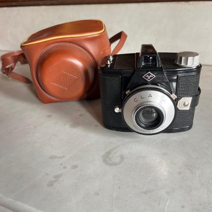 Appareil photo Agfa Clack - rare, Audio, Tv en Foto, Fotocamera's Analoog, Gebruikt, Compact, Overige Merken, Ophalen of Verzenden