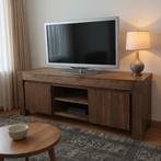 Eiken tv-meubel, Huis en Inrichting, Kasten |Televisiemeubels, Ophalen of Verzenden, Zo goed als nieuw, Eikenhout