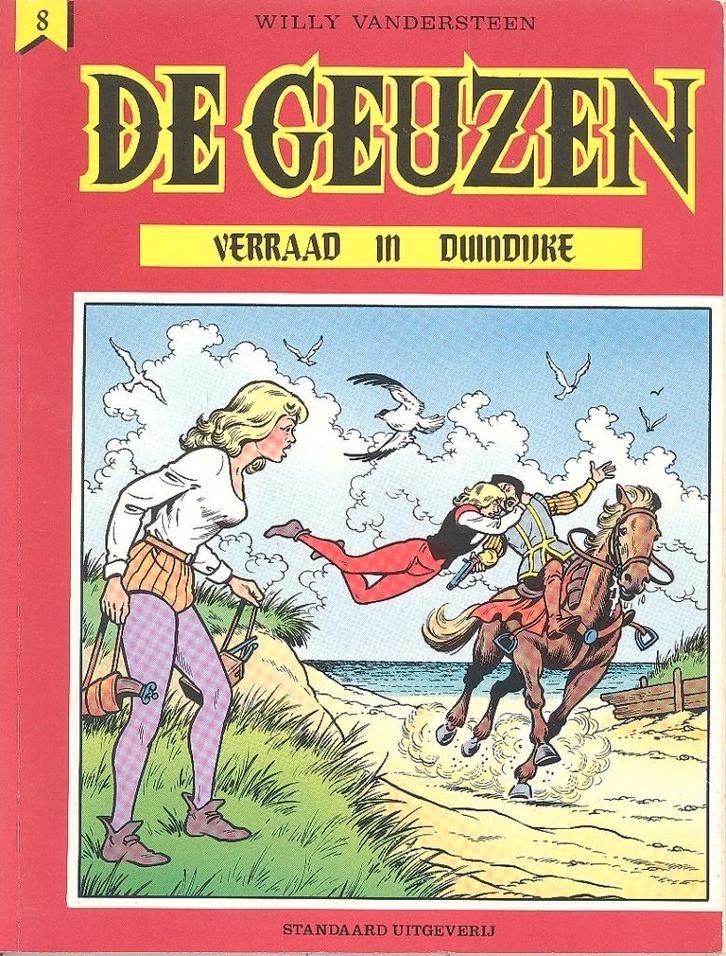 De Geuzen nr 8 - Verraad in Duindijke., Boeken, Stripverhalen, Zo goed als nieuw, Eén stripboek, Ophalen of Verzenden