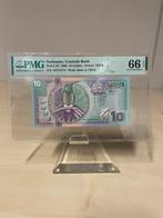 Bankbiljet - Suriname 10 gulden PMG 66 EPQ, Verzenden