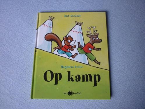 Op Kamp - Dirk Nielandt en Marjolein Pottie, Livres, Livres pour enfants | 4 ans et plus, Neuf, Fiction général, 4 ans, Garçon ou Fille