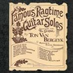 ton van bergeyk famous ragtime guitar solos, CD & DVD, Vinyles | Jazz & Blues, 12 pouces, Blues, Utilisé, Enlèvement ou Envoi