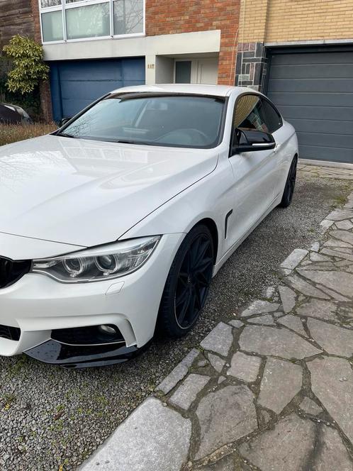 BMW F32 ( 420i coupé 2014 ) + carplay + ABC uitlaat, Auto's, BMW, Particulier, Benzine, Coupé, 3 deurs, Handgeschakeld, Wit, Ophalen of Verzenden