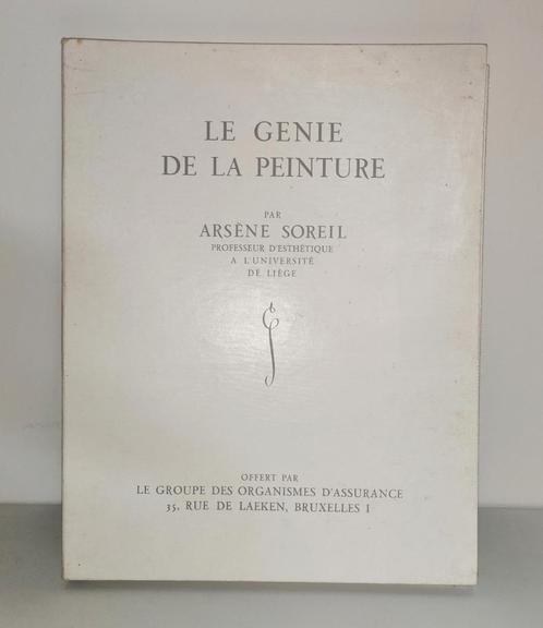 Livre rare - "LE GENIE DE LA PEINTURE", Boeken, Kunst en Cultuur | Beeldend, Gelezen, Schilder- en Tekenkunst, Ophalen of Verzenden