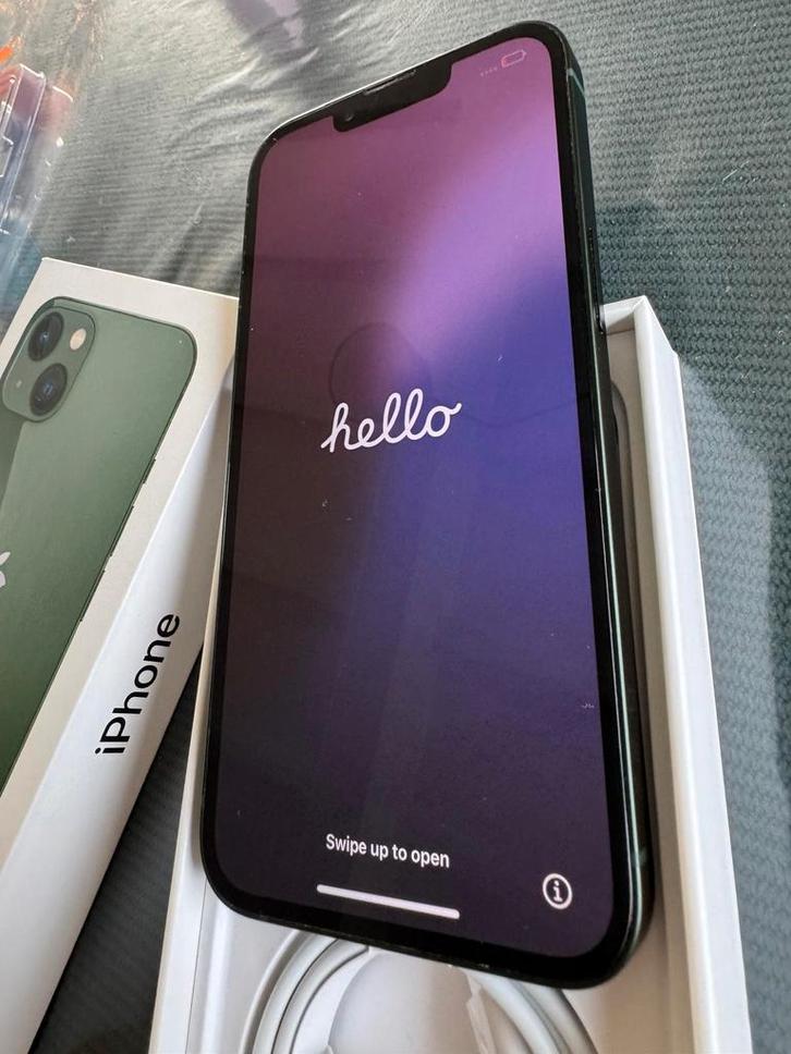 Apple iphone 13 green, Telecommunicatie, Mobiele telefoons | Apple iPhone, Zo goed als nieuw, iPhone 13, Groen, Ophalen of Verzenden