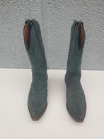 laarzen, Hoge laarzen, Blauw, Gedragen, Ophalen