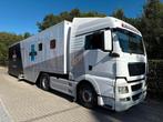 Race trailer (trekker en trailer), Auto's, Vrachtwagens, Automaat, 324 kW, Zwart, MAN
