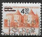 Polen 1972 - Yvert 2046 - 700 Jaar Warschau met opdruk (ST), Timbres & Monnaies, Timbres | Europe | Autre, Affranchi, Envoi, Pologne