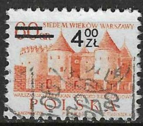 Polen 1972 - Yvert 2046 - 700 Jaar Warschau met opdruk (ST), Timbres & Monnaies, Timbres | Europe | Autre, Affranchi, Pologne