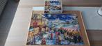 Kerstpuzzel 1000 stukken - volledig, Enlèvement, 500 à 1500 pièces, Comme neuf, Puzzle