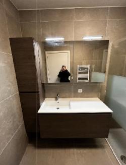 badkamermeubel, Maison & Meubles, Salle de bain | Meubles de Salle de bain, Comme neuf, Autres types, 150 à 200 cm, 100 à 150 cm