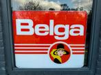 Belga oude reclame plaat / lichtbak, Ophalen, Gebruikt, Reclamebord