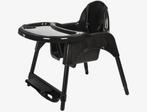 Kinder eetstoel zwart, Enlèvement, Comme neuf