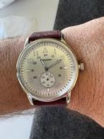 Rodania Wall Street Aero 42mm, Handtassen en Accessoires, Horloges | Heren, Overige merken, Leer, Staal, Polshorloge