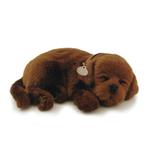 Labrador pup chocolade bruin Perfect Petzzz ademt 'echt', Kinderen en Baby's, Speelgoed | Knuffels en Pluche, Ophalen of Verzenden