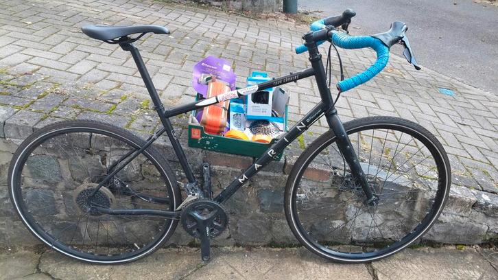 Gravel Marin four corners taille L à terminer, Vélos & Vélomoteurs, Vélos | Vélos de course, Acier, Enlèvement