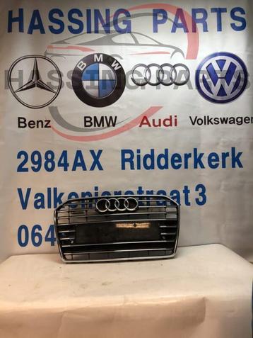 Audi A6 4G Grille Voorzijde Chrome Zwart 4G0853651AE beschikbaar voor biedingen