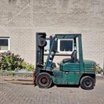 TOYOTA 5FD25 Diesel Heftruck Triplo 4,7 M 4 Ventielen, Ophalen, Diesel, 2000 tot 3000 kg, TOYOTA