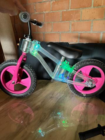 Disco lampjes loopfiets, Enlèvement, Comme neuf, Vélo d'équilibre