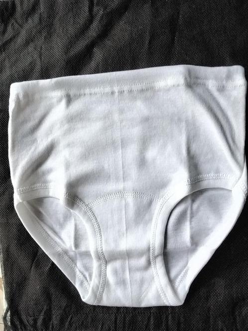 slipje - wit slipje maat 128 - 8 jaar 100% katoen Dulcia, Kinderen en Baby's, Kinderkleding | Maat 128, Nieuw, Meisje, Nacht- of Onderkleding