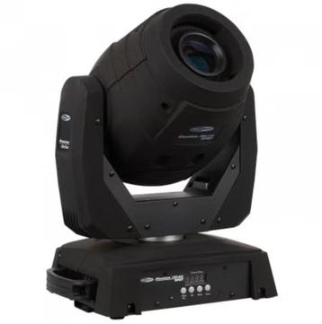 5x Showtec Phantom 75 Led Spot Movinghead in flightcases beschikbaar voor biedingen
