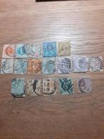 Lot oude zegels Engeland. Gestempeld, Postzegels en Munten, Postzegels | Europa | UK, Ophalen of Verzenden, Gestempeld