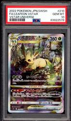 Leafeon VSTAR PSA 10 - 210/172 - Japanese VSTAR Universe, Ophalen of Verzenden, Zo goed als nieuw, Losse kaart
